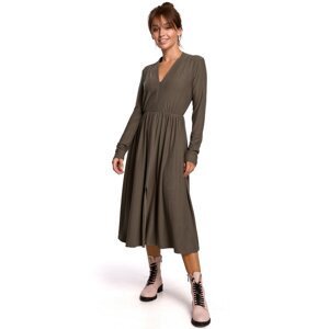 BeWear Woman's Dress B171 Khaki