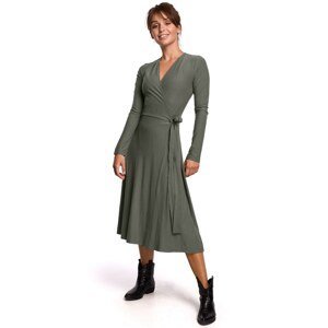 BeWear Woman's Dress B184 Khaki