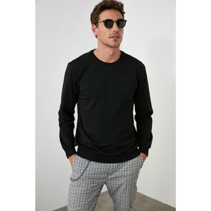 Trendyol Sweatshirt - Black - Regular fit