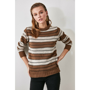 Trendyol Multi-Color Knitting Detailed Color BlockKriko Sweater