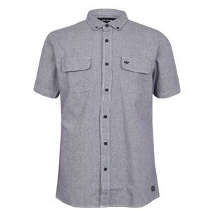 Firetrap Dogtooth Shirt Mens