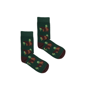 Kabak Unisex's Socks Patterned Bears