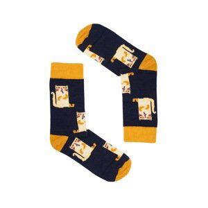 Kabak Unisex's Socks Patterned Cat