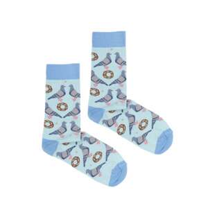 Kabak Unisex's Socks Patterned Cracow Doves