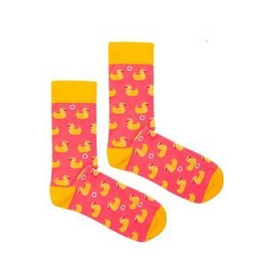 Kabak Unisex's Socks Patterned Ducks