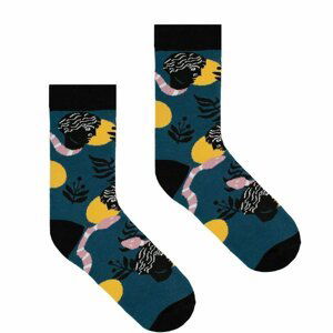 Kabak Unisex's Socks Patterned Face