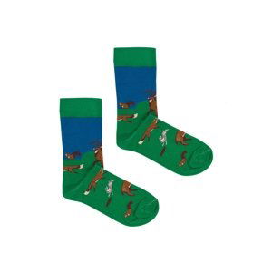 Kabak Unisex's Socks Patterned Forest Animals