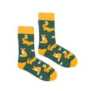 Kabak Unisex's Socks Patterned Foxes