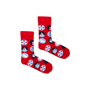 Kabak Unisex's Socks Patterned Lifebuoy