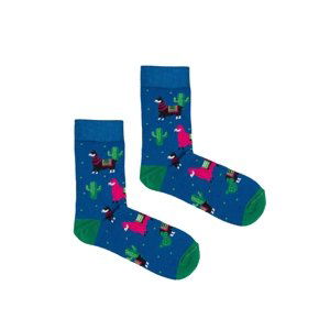 Kabak Unisex's Socks Patterned Llama