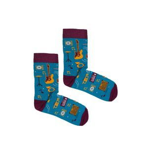 Kabak Unisex's Socks Patterned Music