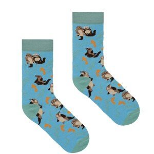 Kabak Unisex's Socks Patterned Otter