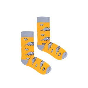 Kabak Unisex's Socks Patterned Racoons