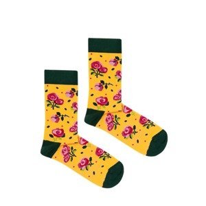 Kabak Unisex's Socks Patterned Roses