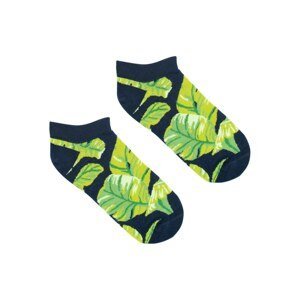 Kabak Unisex's Socks Short Banana Leaves