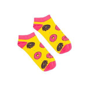 Kabak Unisex's Socks Short Donuts Yell