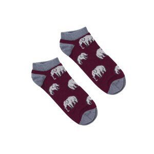 Kabak Unisex's Socks Short Elephants