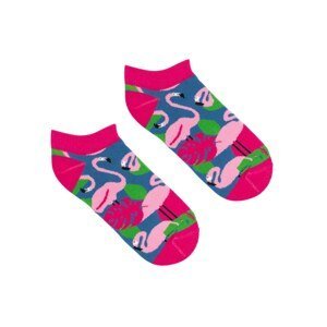 Kabak Unisex's Socks Short Flamingo