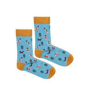 Kabak Unisex's Socks Patterned Walk