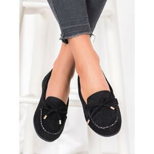 SUPER ME SUEDE LOAFERS