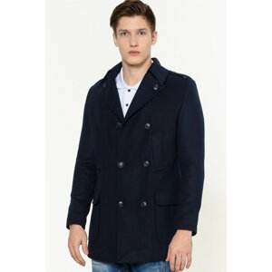 PLT8353 DEWBERRY SLIM-FIT COAT-LACİVERT