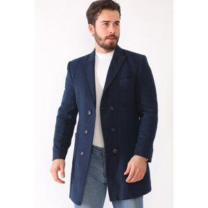 PLT8355 DEWBERRY MEN's COAT-LACİVERT