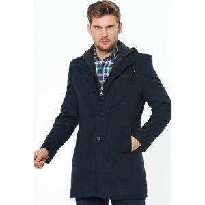 PLT8360 DEWBERRY MEN's COAT-LACİVERT