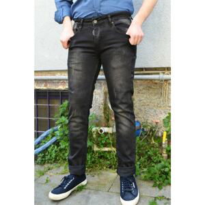 P008 DEWBERRY PRODIGY JEAN SLIM FIT PANT-BLACK