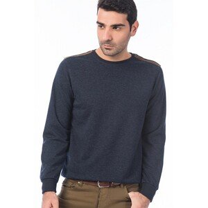 1014 DEWBERRY MEN's SWEATSHIRT-LACİVERT