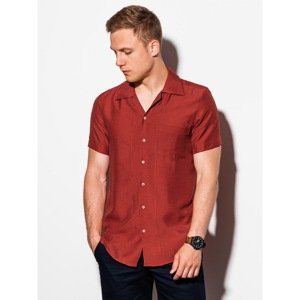 Ombre Clothing Men's shirt with short sleeves K561