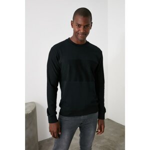 Trendyol Black Men's Sweatshirt