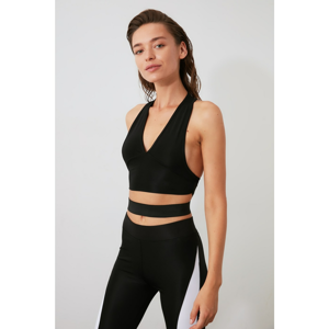 Trendyol Black Support Back Detail Sports Bra