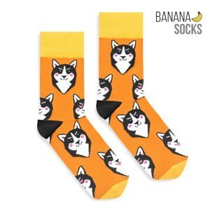 Banana Socks Unisex's Socks Classic Husky