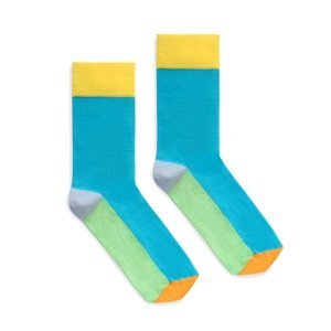 Banana Socks Unisex's Socks Classic Bold Turquoise