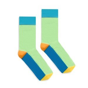 Banana Socks Unisex's Socks Classic Bold Green