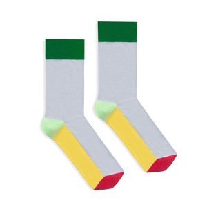 Banana Socks Unisex's Socks Classic Bold Grey