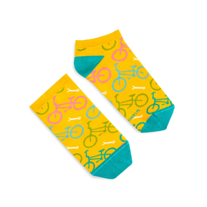 Banana Socks Unisex's Socks Short Bicycles