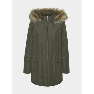 Khaki Winter Parka Noisy May Octavia