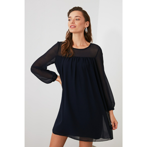 Trendyol Navy Wide Cut Dress