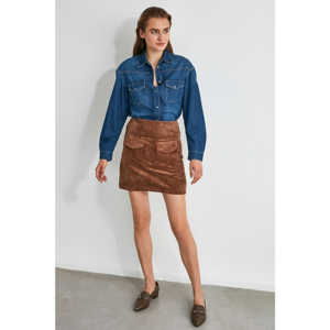 Trendyol Mink Pocket Detailed Skirt