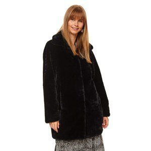 Dámsky kabát Top Secret Fur detailed