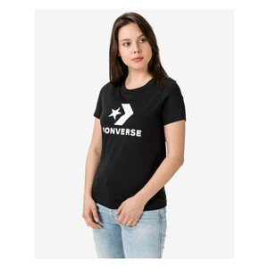 Black Women's T-Shirt Converse