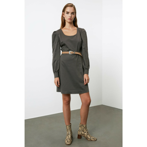 Trendyol Grey Belt Dress