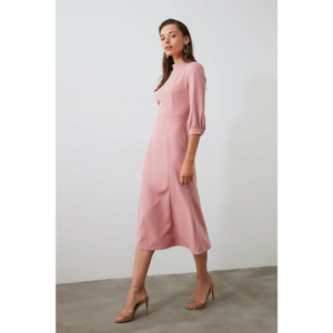 Trendyol Rose Dry Flywheel Dress