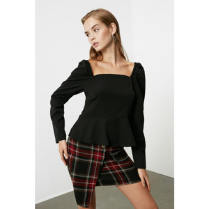 Trendyol Black Flywheel Blouse