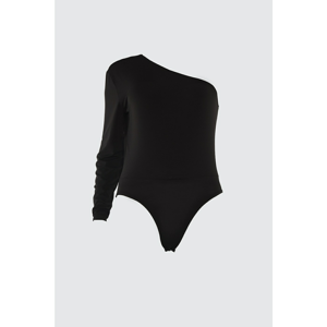 Trendyol Knitted Body WITH Black One Shoulder Press-studs