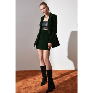 Trendyol Green Flat Skirt