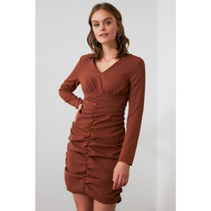 Trendyol Brown Skinned Dress