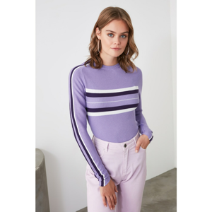 Trendyol Multicolored Striped Knitwear Sweater