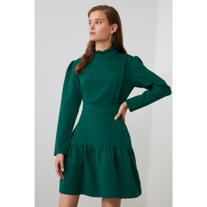 Trendyol Green Collar Detailed Dress